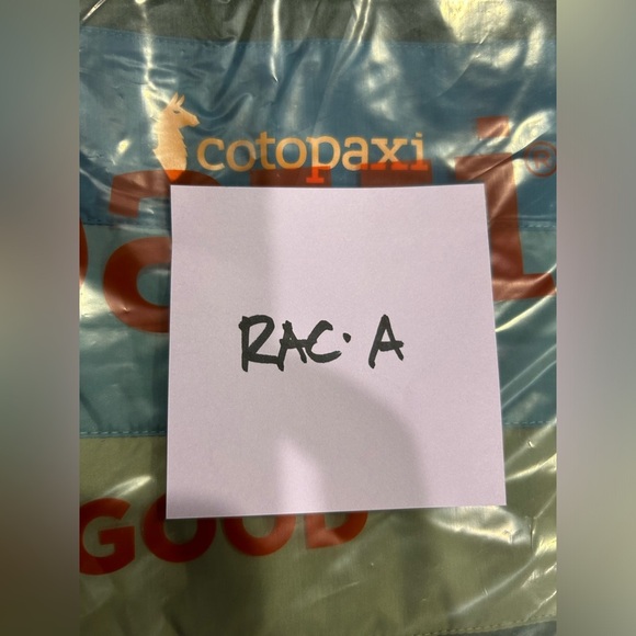 Cotopaxi Men's Large Teca Fleece Full-Zip Jacket Happy Hiker Green Blue NWT - Picture 8 of 8